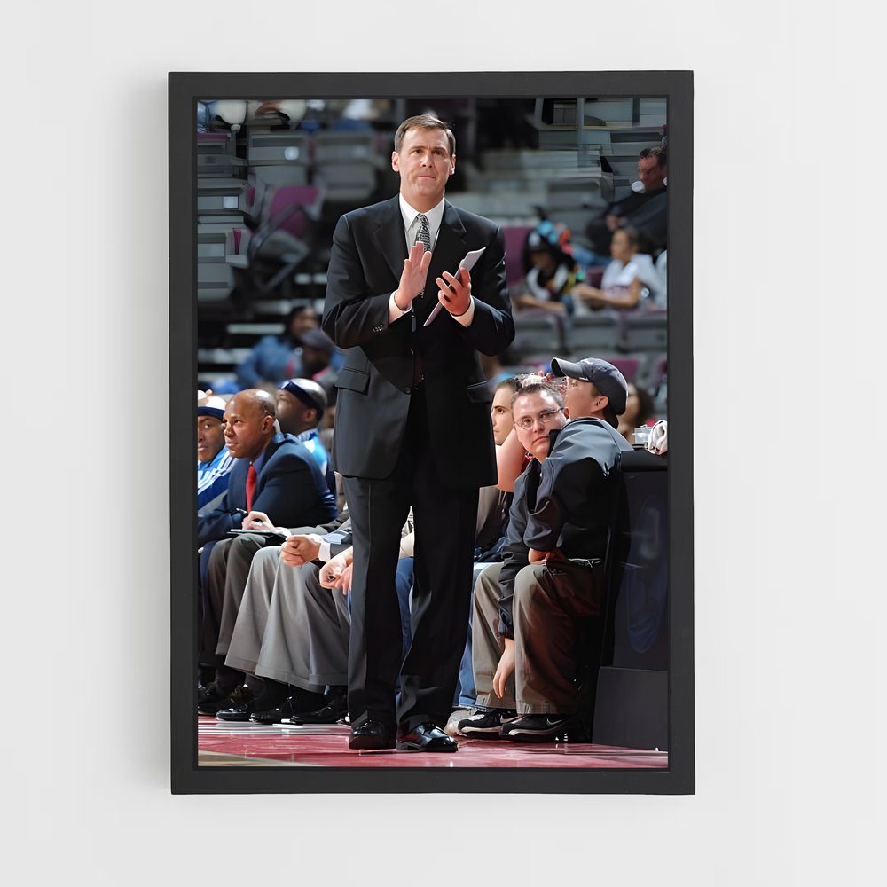 Poster Game Face Carlisle – affiche Basketball (vue 2)